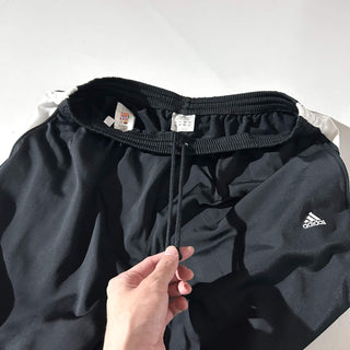 00's adidas ドローコード スナップ ワイド トラック パンツ