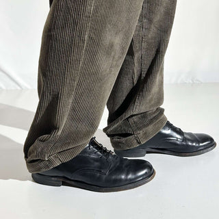 00's BILL BLASS カーキ 2タック コーデュロイ パンツ