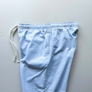 00's Croft＆Barrow シアサッカー ドローコード ワイド イージー パンツ