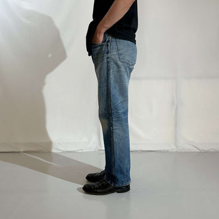 00's RUSTLER ヒゲ ストレート デニム パンツ