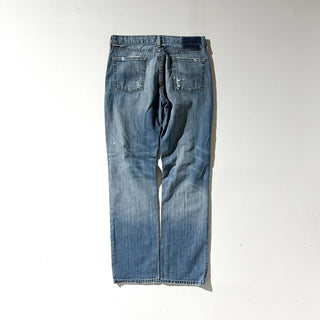 00's Levi's ジップフライ ボロ ダメージ デニム パンツ