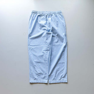 00's Croft＆Barrow シアサッカー ドローコード ワイド イージー パンツ