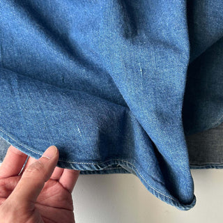 90's～ BREECHES デニム ボタンダウン L/Sシャツ