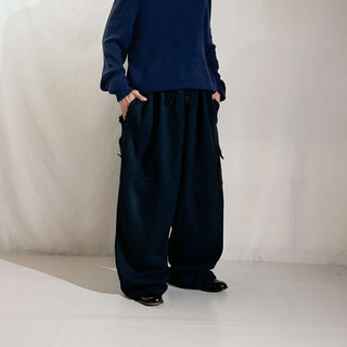 00's ASPHALT STARTER ''極太''  ワイド スウェット カーゴ パンツ