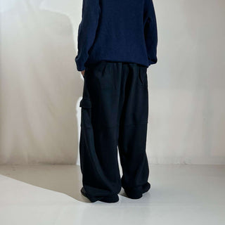 00's ASPHALT STARTER ''極太''  ワイド スウェット カーゴ パンツ