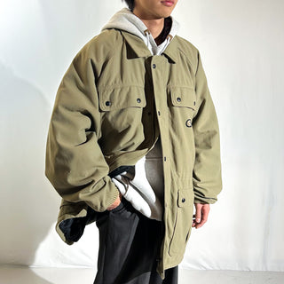 ～00's Carhartt 裏キルティング ラグラン ダブルジップ ワーク ジャケット