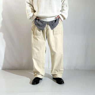 00's Tommy Hilfiger ヘリンボーン ベイカータイプ チノ パンツ