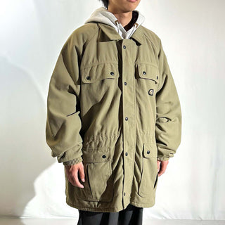 ～00's Carhartt 裏キルティング ラグラン ダブルジップ ワーク ジャケット