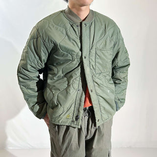 90's U.S.AIR FORCE CWU-9P キルティング ライナー ジャケット