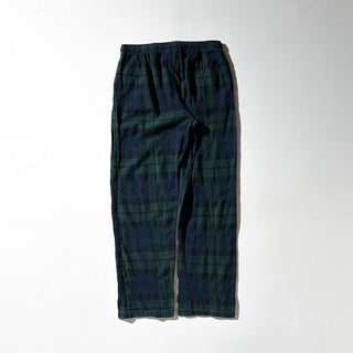 00's RALPH LAUREN ドローコード ブラックウォッチ チェック パジャマ パンツ