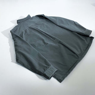 00's Eddie Bauer オメプリ 無地 グレー L/Sシャツ