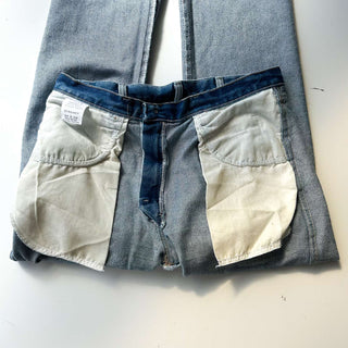 00's RUSTLER ヒゲ ストレート デニム パンツ