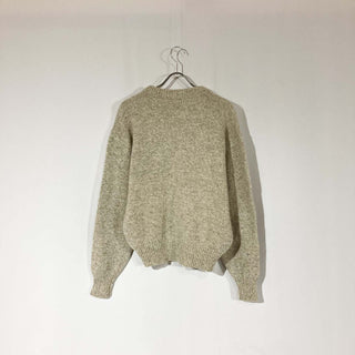 80's "made in USA" Eddie Bauer メランジ ウール ニット セーター