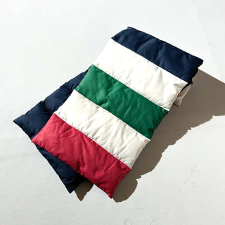 00's Hudson's Bay マルチカラー 中綿 パッファー マフラー