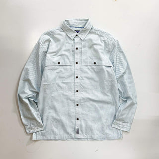 Patagonia アイランドホッパー フィッシング チェック L/Sシャツ
