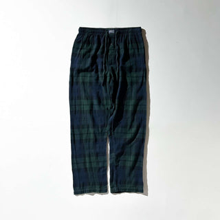 00's RALPH LAUREN ドローコード ブラックウォッチ チェック パジャマ パンツ