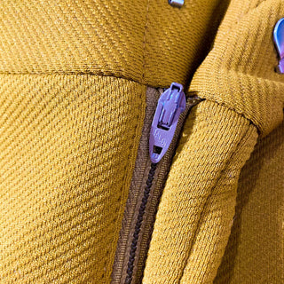 70's～ マスタード フレア スラックス