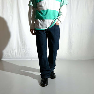 00's Levi's 527 濃紺 フレア デニム パンツ (32×32)