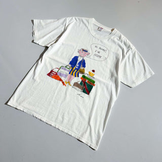 90's "made in USA" アニマル プリントTシャツ