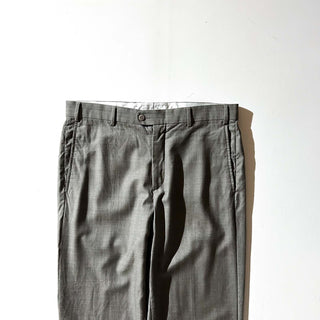 90's "made in ITALY" zanella "VITALE BARBERIS CANONICO" ノータック スラックス