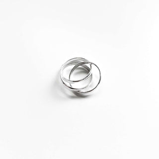 silver925 3連 リング