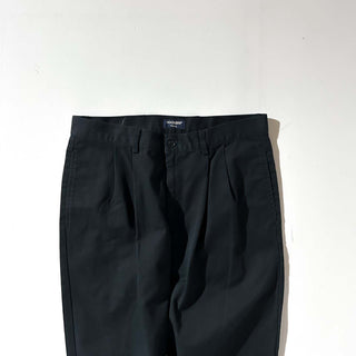90's～00's "dominican republic" DOCKERS ブラック 2タック チノ パンツ