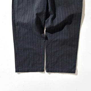 00's Structure "極太" ピンストライプ ワイド スラックス