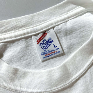 90's "made in USA" JERZEES "Annunciation" アート プリント Tシャツ