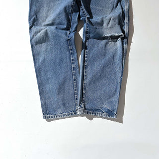 00's Dickies ボロ ワイド ペインター デニム パンツ