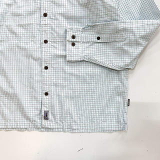 Patagonia アイランドホッパー フィッシング チェック L/Sシャツ