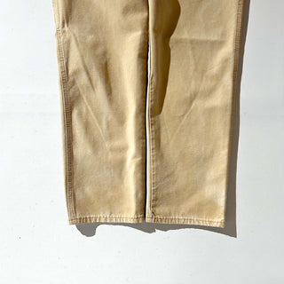 00's Dickies フェード ボロ ダック ペインター パンツ(ベージュ)