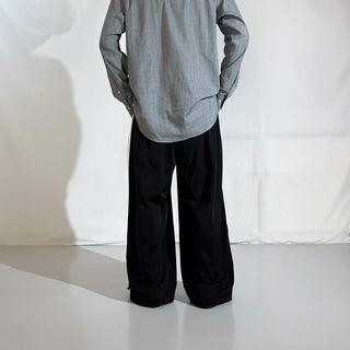 00's adidas ドローコード スナップ ワイド トラック パンツ