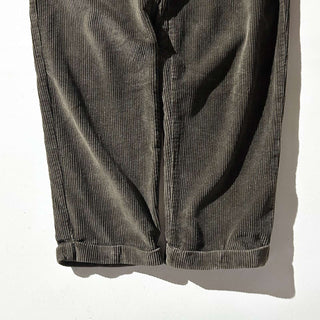 00's BILL BLASS カーキ 2タック コーデュロイ パンツ