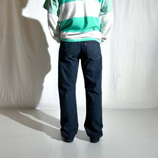 00's Levi's 527 濃紺 フレア デニム パンツ (32×32)