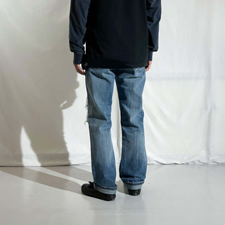 00's Levi's ジップフライ ボロ ダメージ デニム パンツ