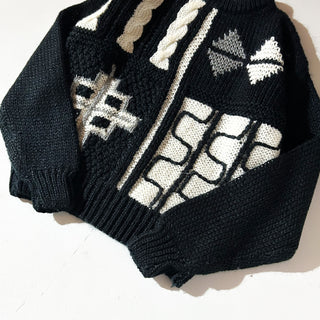 80's～90's FORUM 総柄 ニット セーター