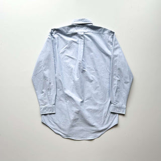 90's～ OLD RALPH LAUREN "YARMOUTH" サックスブルー オックスフォード ボタンダウン L/Sシャツ