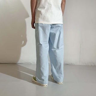 00's Croft＆Barrow シアサッカー ドローコード ワイド イージー パンツ