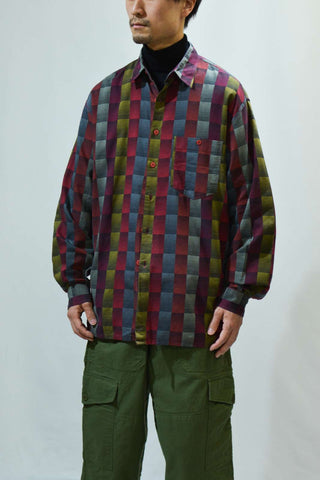 90's～ "made in ITALY" MISSONI 総柄  L/Sシャツ