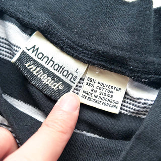 90's Manhattan inthepid ボーダー Tシャツ