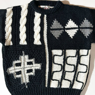 80's～90's FORUM 総柄 ニット セーター