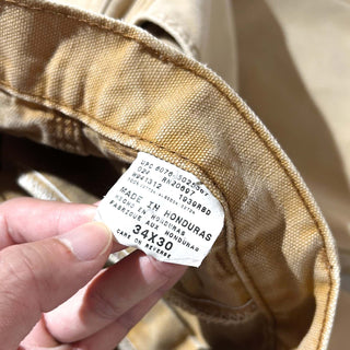 00's Dickies フェード ボロ ダック ペインター パンツ(ベージュ)