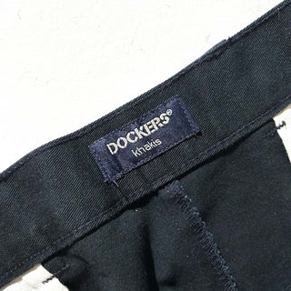 90's～00's "dominican republic" DOCKERS ブラック 2タック チノ パンツ