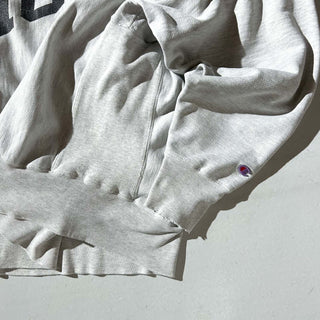 90's champion "極太アーム" IOWA カレッジ スウェット シャツ