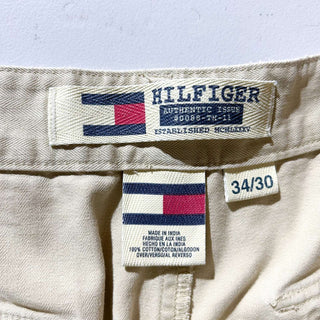 00's Tommy Hilfiger ヘリンボーン ベイカータイプ チノ パンツ