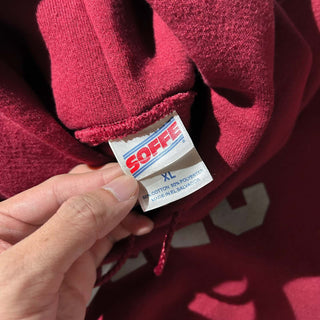 90's SOFFE "USMC" プリント スウェット パーカ