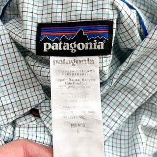 Patagonia アイランドホッパー フィッシング チェック L/Sシャツ