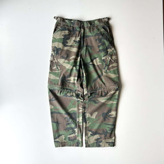 00's ウッドランドカモ 2way カーゴ パンツ