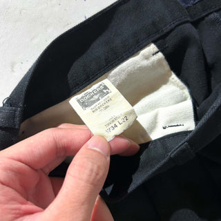 90's～00's "dominican republic" DOCKERS ブラック 2タック チノ パンツ