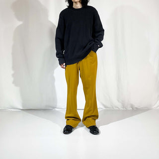 70's～ マスタード フレア スラックス